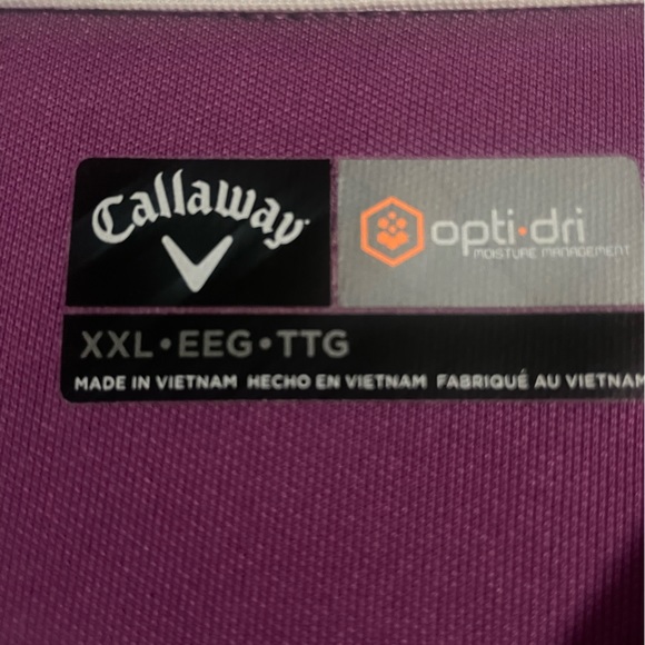 Callawat Opti Dri Men’s Polo XXL - Picture 2 of 3